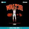 Walter Clayton Walt3R Florida Gators Basketball SVG