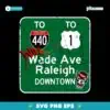 Will Wade Avenue Highway Sign Nc State Wolfpack SVG