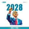 2028 Barack Obama For President Election PNG