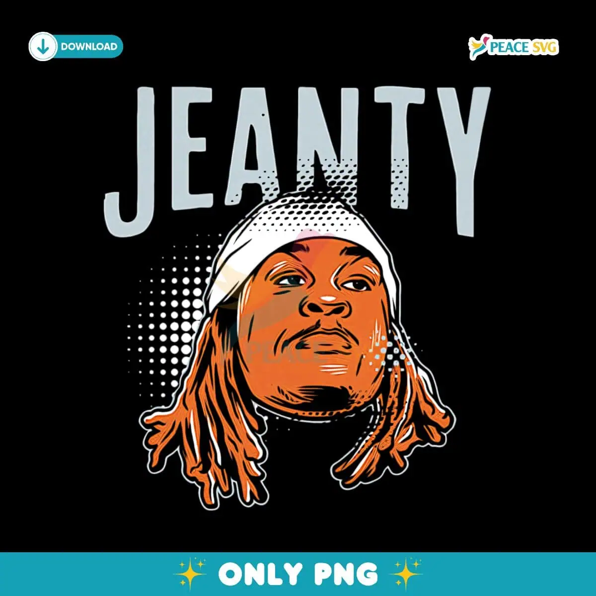 Ashton Jeanty Las Vegas Raiders Swag Head Football PNG