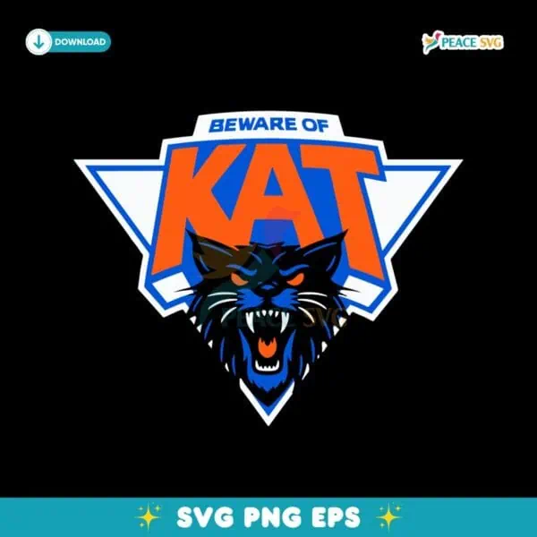 Beware Of Kat New York Knicks Nba Playoffs 2025 SVG