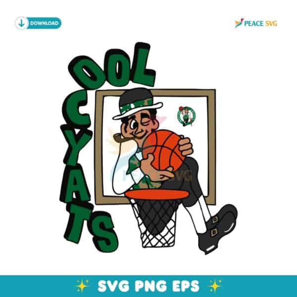 Boston Celtics Nba X Staycool Mascot SVG