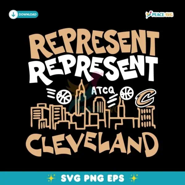 Cleveland Cavaliers Represent SVG