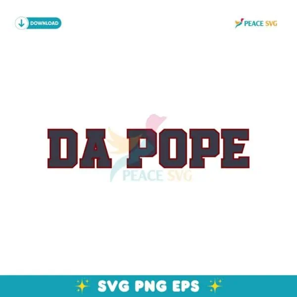 Da Pope Robert Prevost Pope Leo Xiv SVG