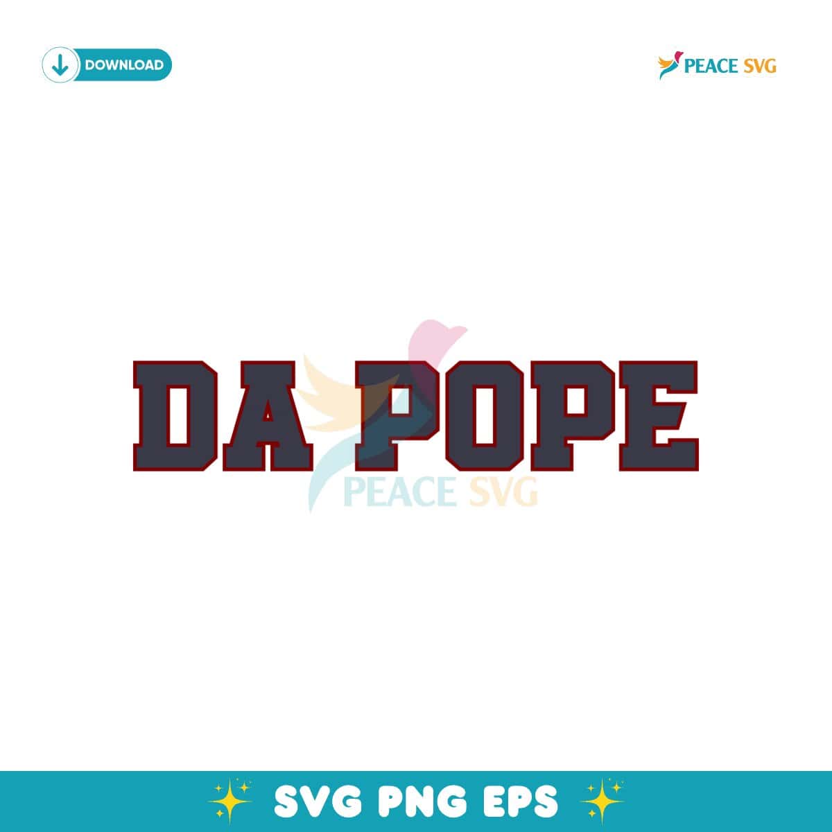 Da Pope Robert Prevost Pope Leo Xiv SVG