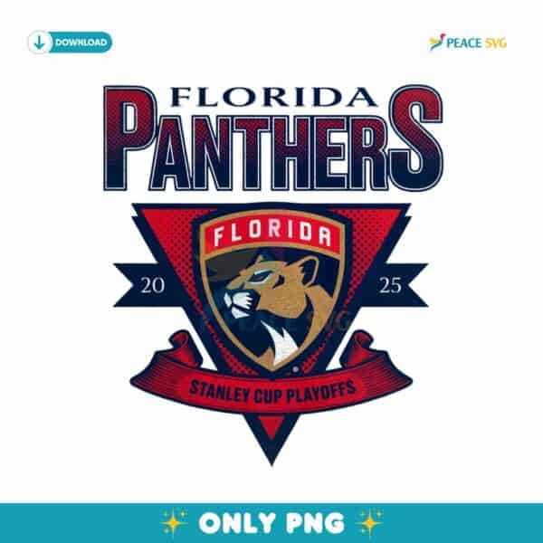 Florida Panthers 2025 Stanley Cup Playoff PNG