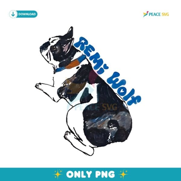 Funny Remi Wolf Juno Dog PNG Sublimation