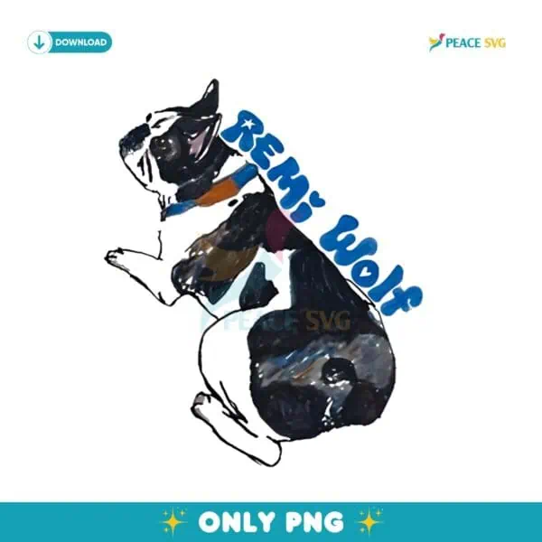 Funny Remi Wolf Juno Dog PNG Sublimation