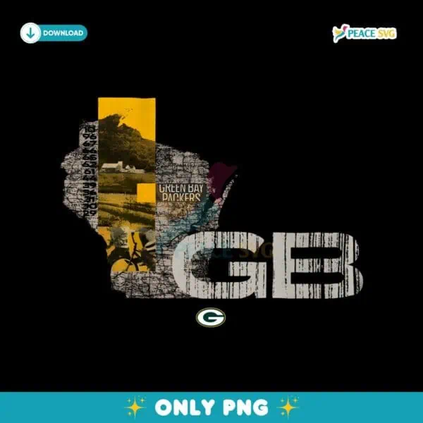 Green Bay Packers 2025 NFL Draft Cluster Football PNG
