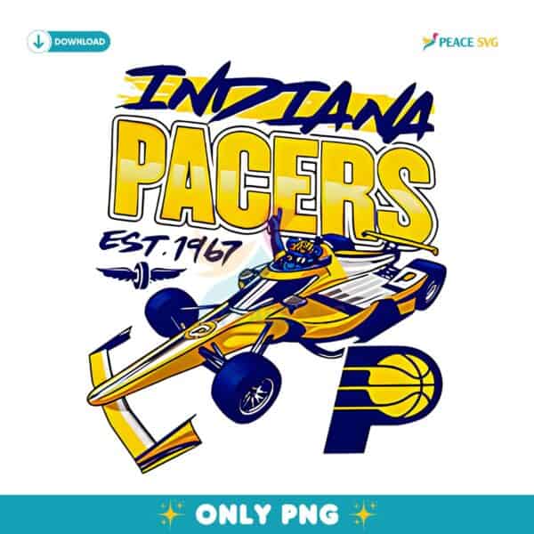 Indiana Pacers 2025 Nba Playoffs Boomer Racing PNG