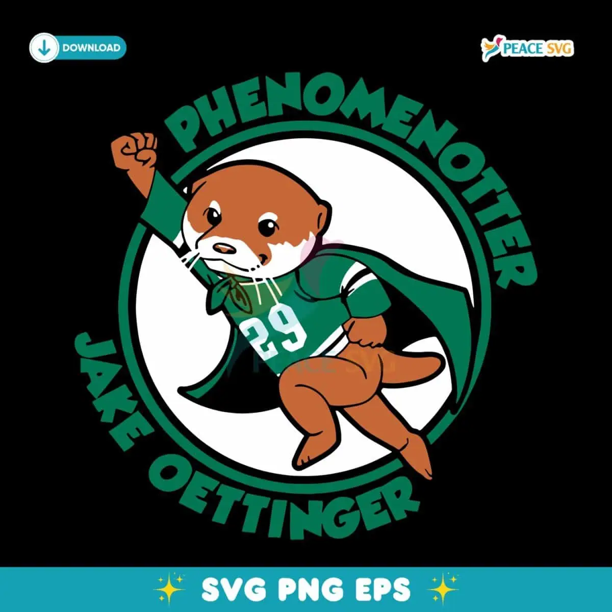 Jake Oettinger Phenomenotter Dallas Hockey SVG