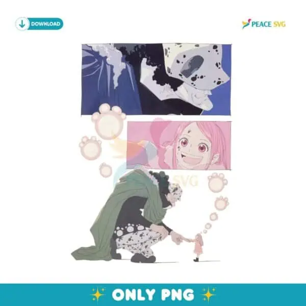 Kuma And Bonney A Fathers Love Never Fades One Piece 
 PNG