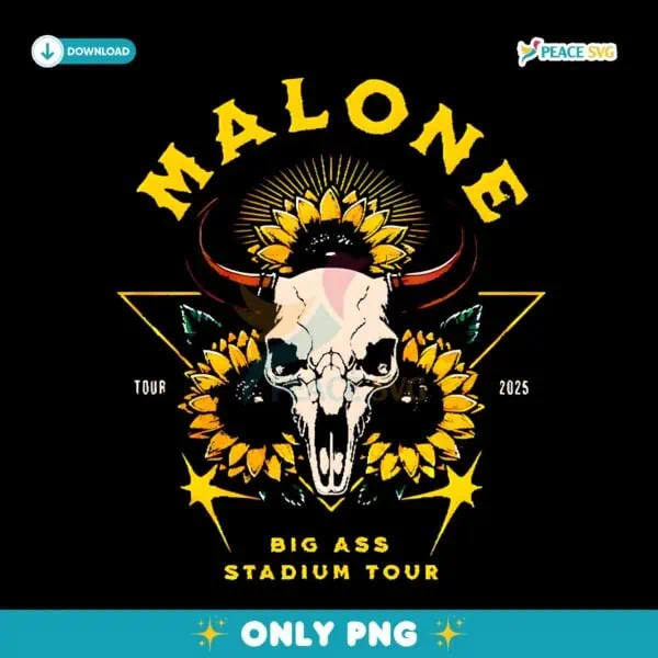 Malone With Jelly Roll Big Ass Stadium Tour 2025 PNG
