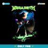 Megadeth Dave Mustaine PNG Sublimation