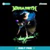 Megadeth Dave Mustaine PNG Sublimation