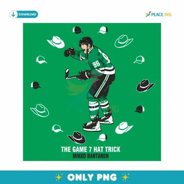 Mikko Rantanen The Game Seven Hat Trick PNG