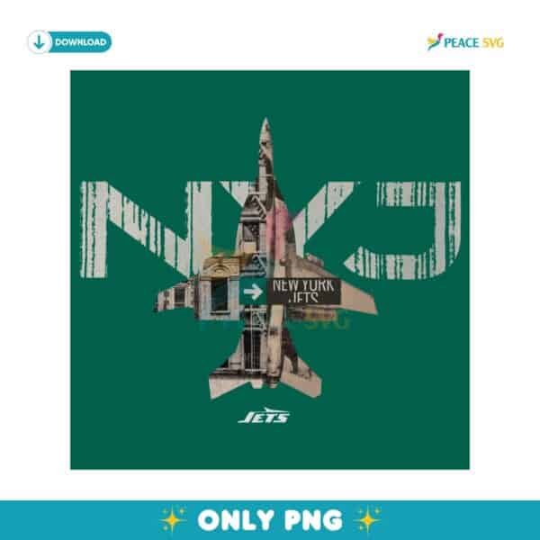 New York Jets 2025 NFL Draft Cluster PNG Sublimation