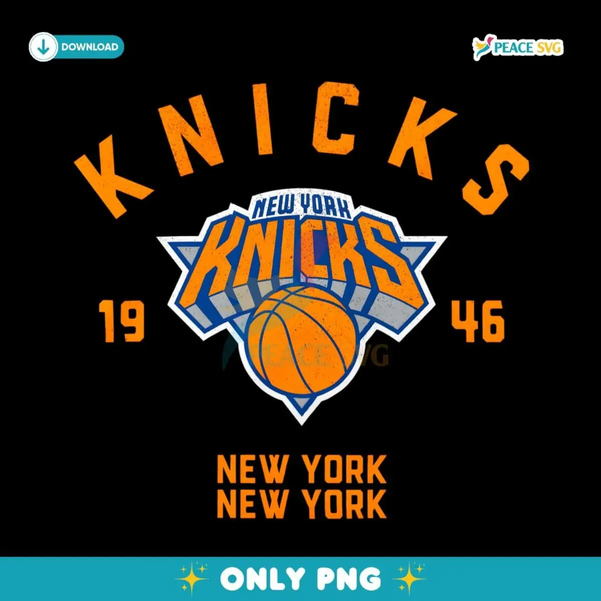 New York Knicks 1946 Basketball Nba PNG