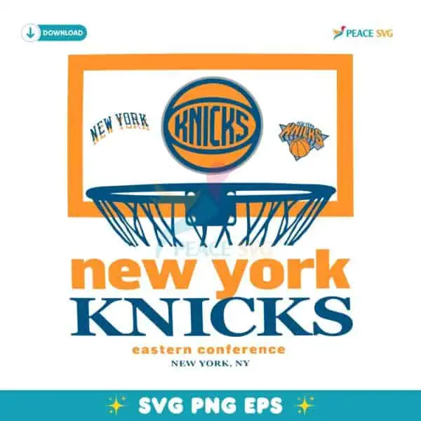 New York Knicks 47 City Edition Backboard Franklin SVG