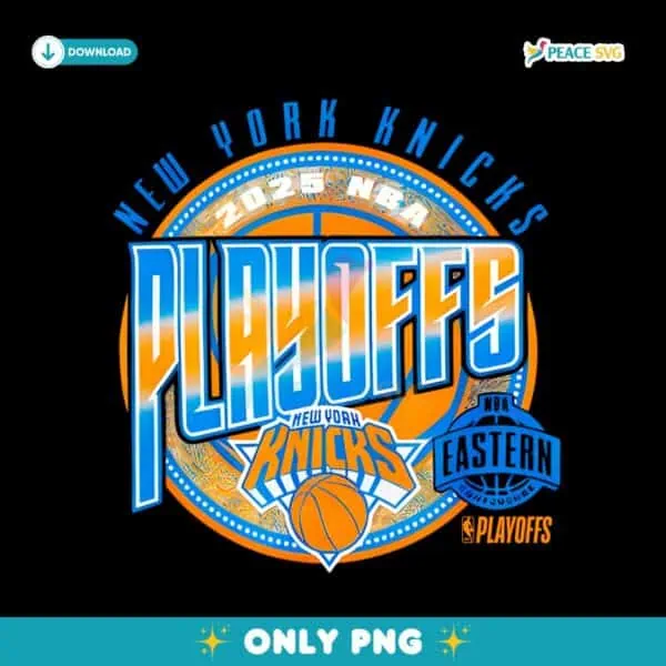 New York Knicks Basketball 2025 Playoffs Nba PNG