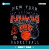 New York Knicks Eastern Conf 2025 Nba Playoffs Retro PNG