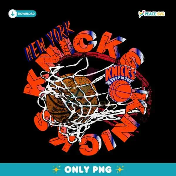 New York Knicks Mitchell Ness Preschool In The Net PNG