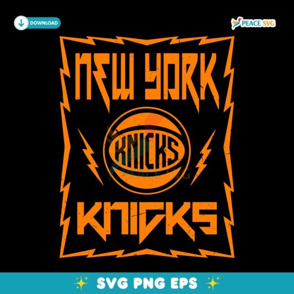 New York Knicks Sportiqe Mens Distressed SVG
