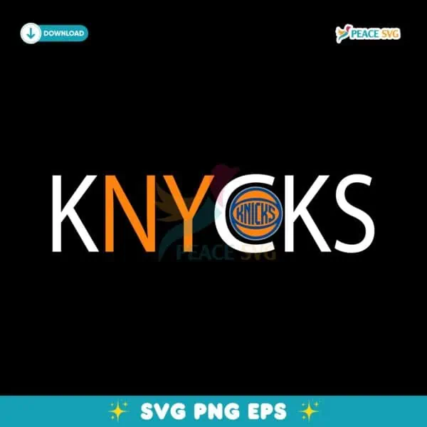 New York Knicks Team Pride Basketball SVG