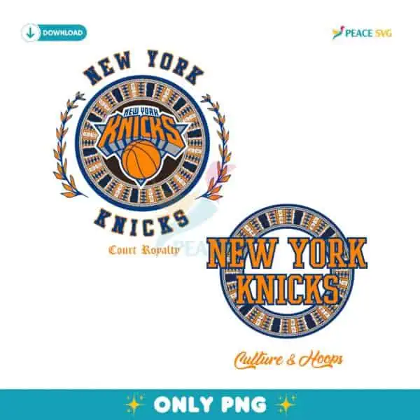 New York Knicks Two Hype Worldwide Collection Premium PNG