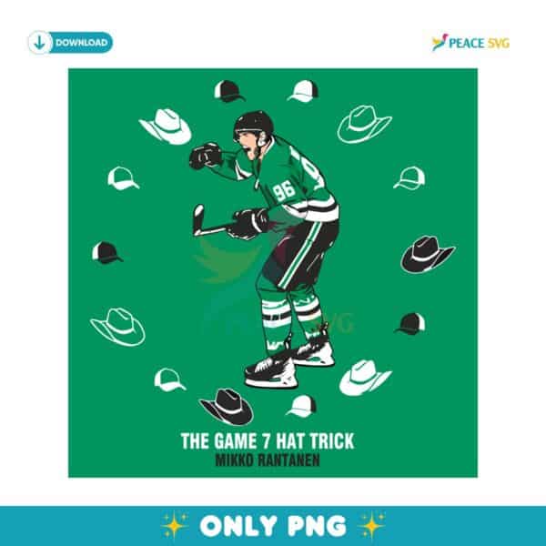 Nice The Game Seven Hat Trick Mikko Rantanen PNG