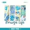 Nurse Life Rn Cna Brushstroke PNG Sublimation