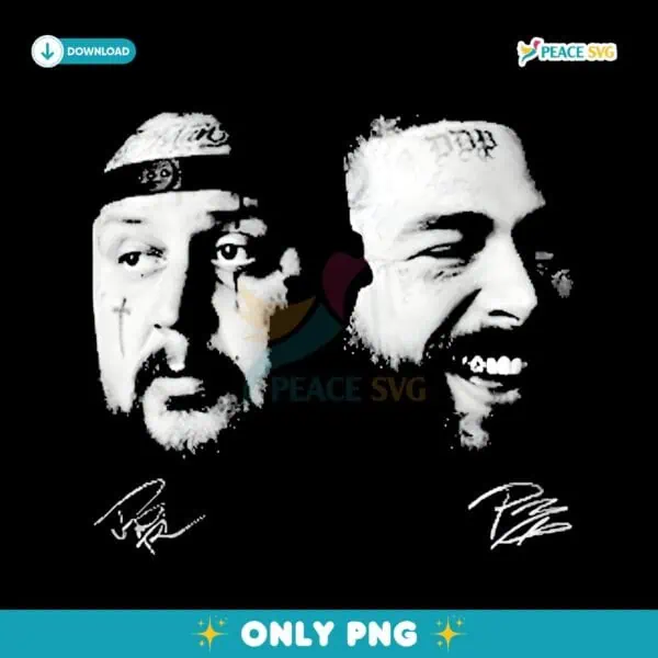 Official The Big Ass Stadium Tour 2025 Post Malone Jelly Roll PNG