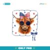 Patriotic Highland Cow Farm Animal Coquette Bow PNG