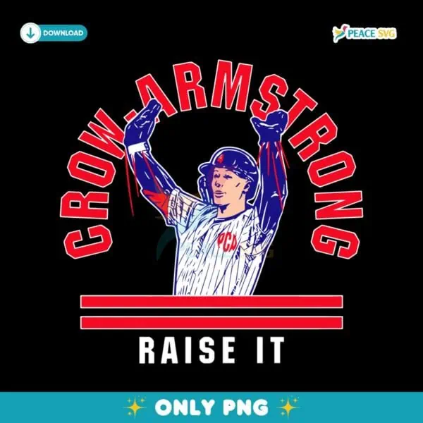 Pete Crow Armstrong Raise The Roof Baseball PNG