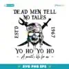 Pirates Of The Caribbean Dead Men Tell No Tales SVG
