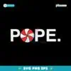 Pope Leo Xiv Pope Peppermint Swirl SVG