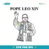 Pope Leo Xiv Robert Prevost New Pope 2025 SVG