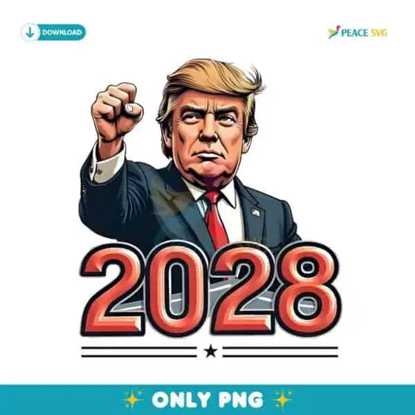 President Trump 2028 48Th President Of America PNG
