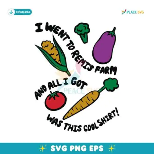 Remi Wolf I Went To Remis Farm And All I Got SVG