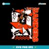 Retro 90S Shedeur Sanders Cleveland Browns SVG