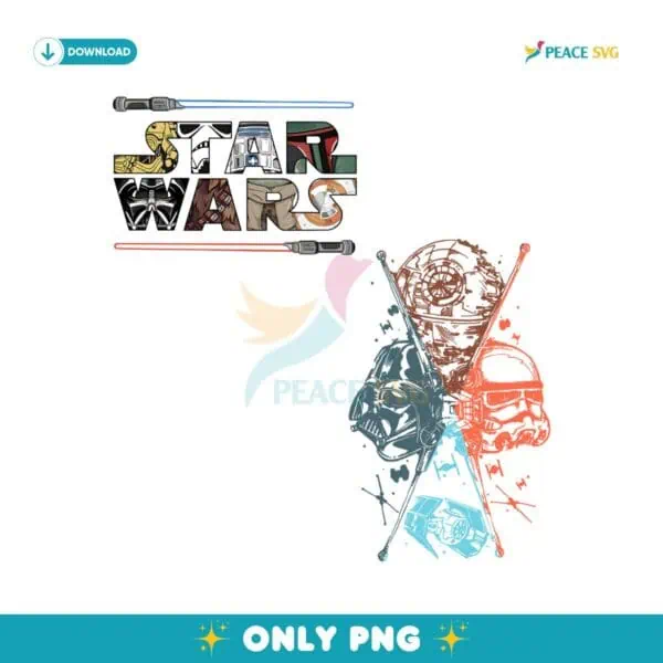 Retro Disney Star Wars Darth Vader Galaxys Edge PNG