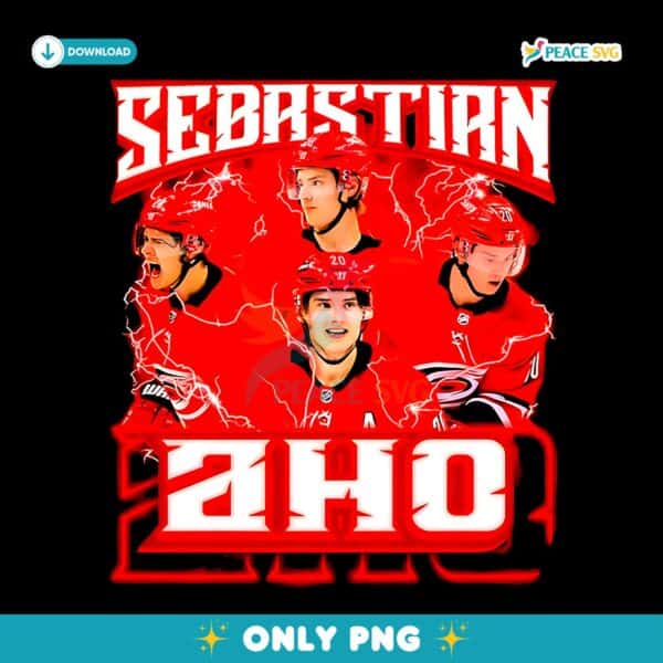 Sebastian Aho Carolina Hurricanes Ice Hockey American PNG