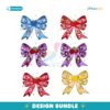 Strawberry Girl Cartoon Berry Sweet Coquette Bow PNG Bundle