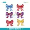 Strawberry Girl Cartoon Berry Sweet Coquette Bow PNG Bundle
