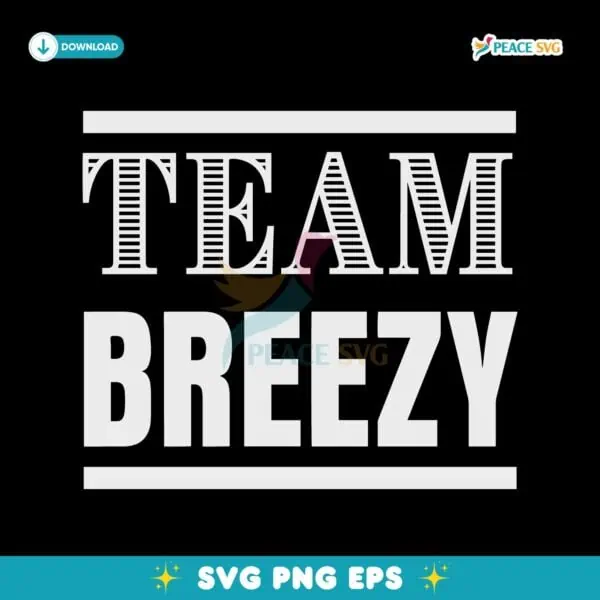 Team Breezy Chris Brown Breezy Bowl Xx SVG
