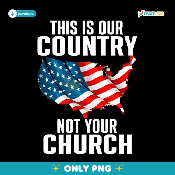 This Our Country Is Not Your Church PNG