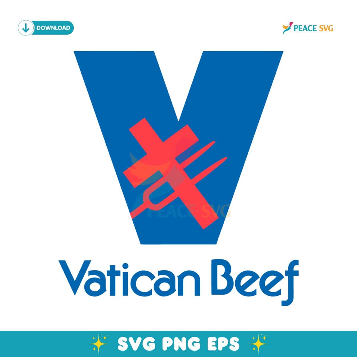 Vatican Beef New Pope Leo Xiv SVG