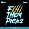 Vintage F Them Picks Jacksonville Jaguars NFL Draft SVG