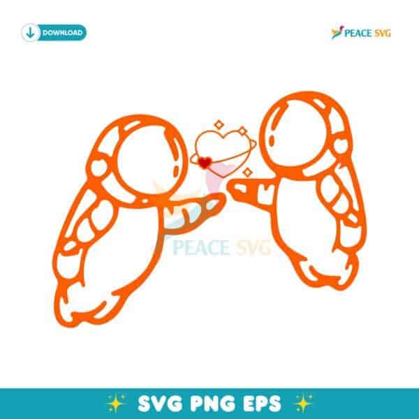 Cute Astronaut Love Digital Download Ivan Cornejo Style Space SVG