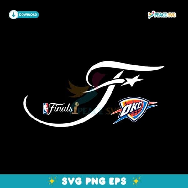Oklahoma City Thunder 2025 Nba Finals SVG
